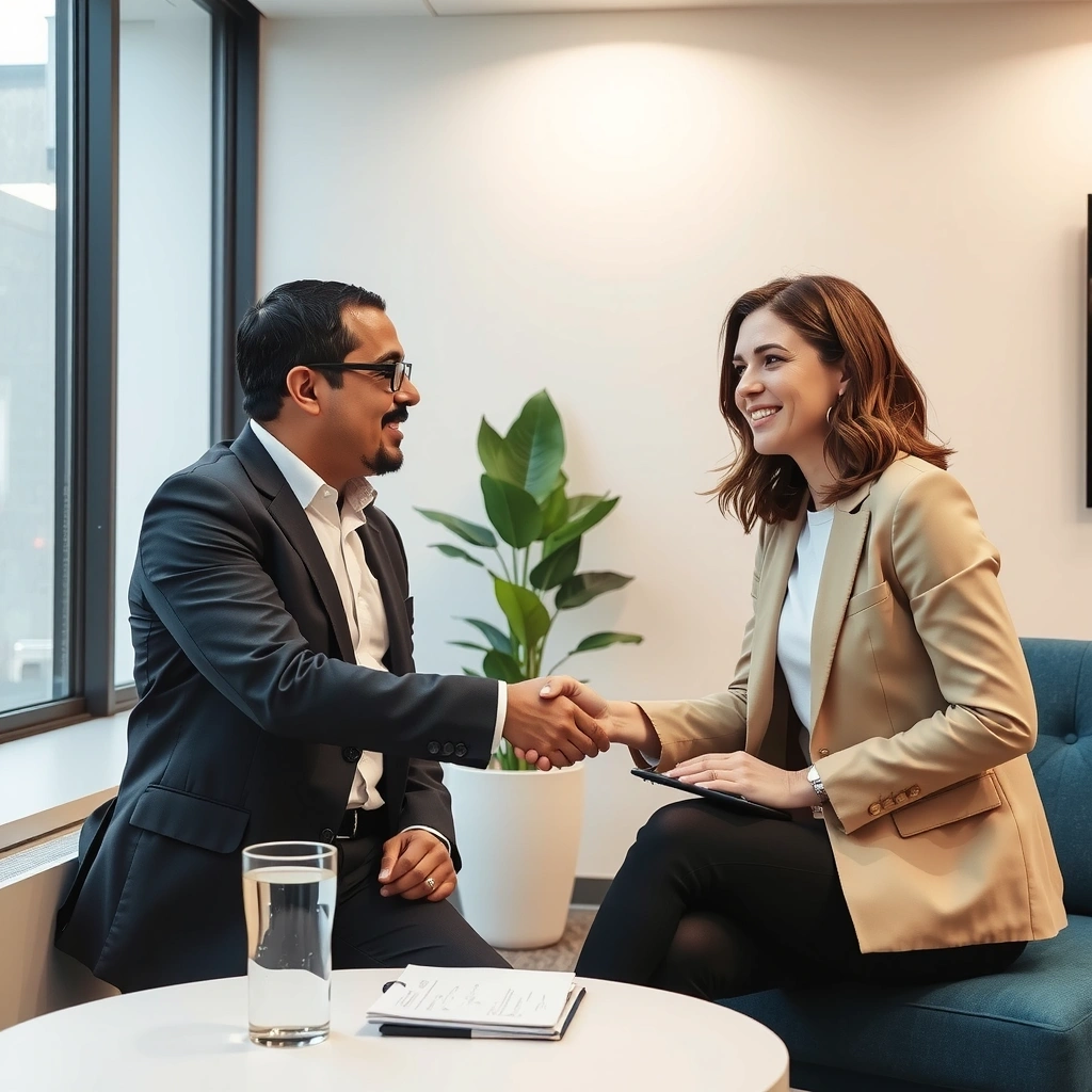 Client meeting and consultation