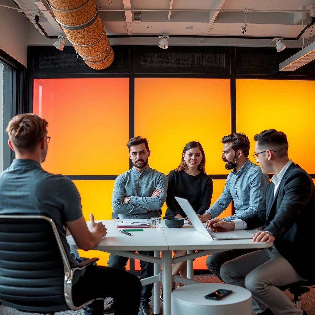 Team collaboration session